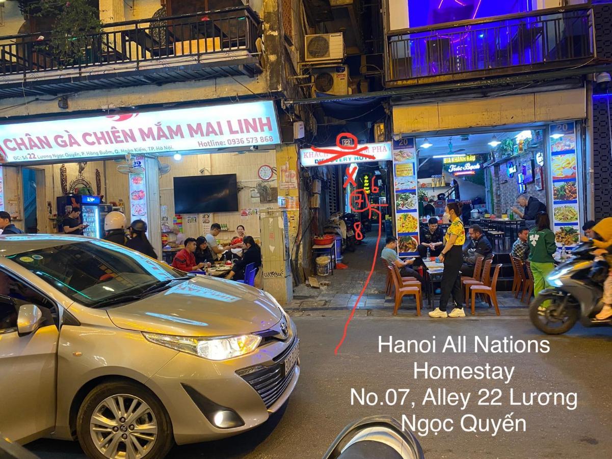 Hanoi All Nations Homestay 外观 照片